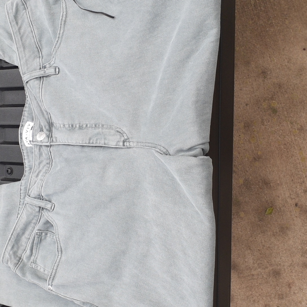 Ava & Viv Colored Denim Dusty Sage